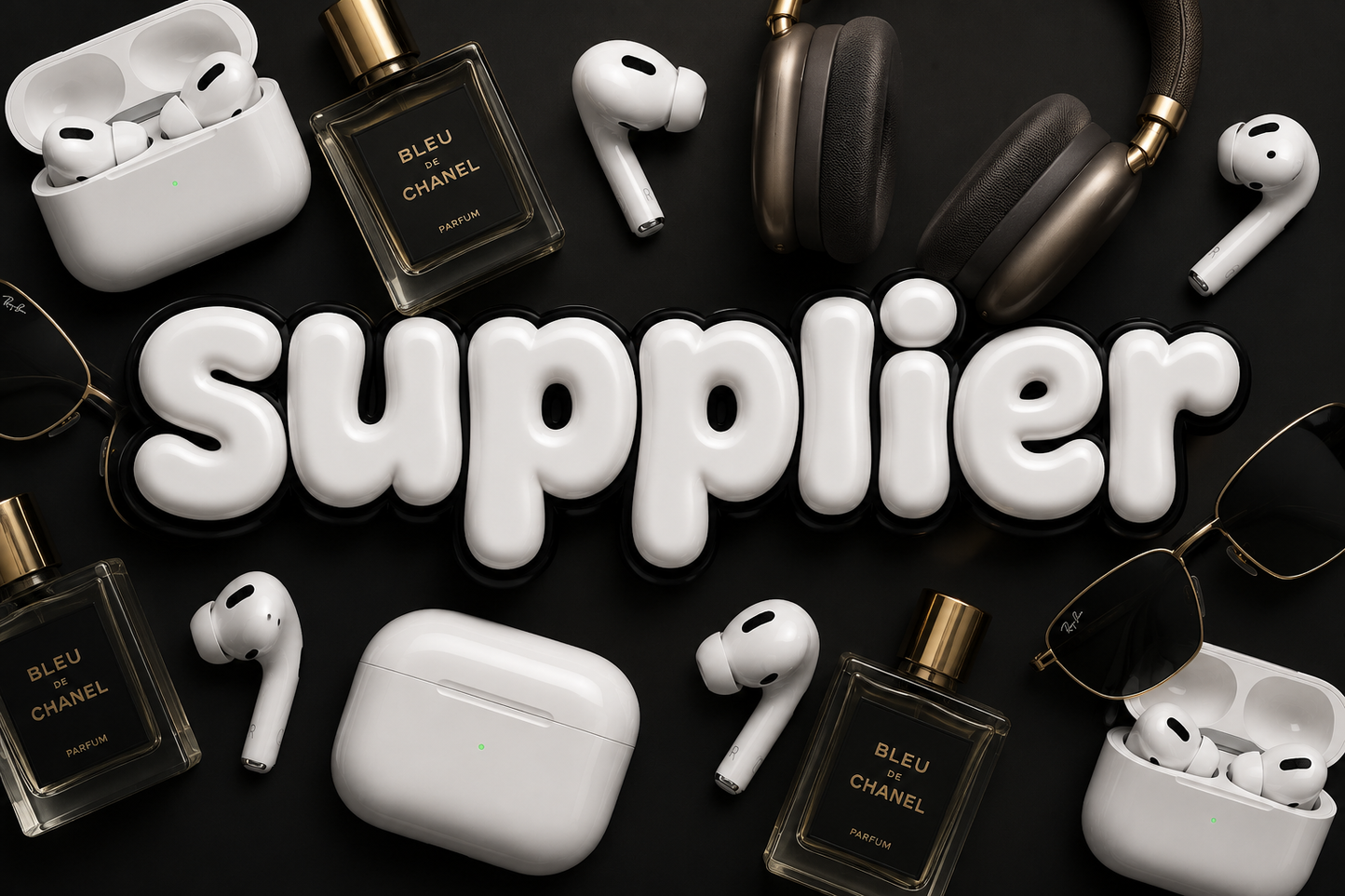 Airpods, Glasses and Cologne Supplier - Best Products