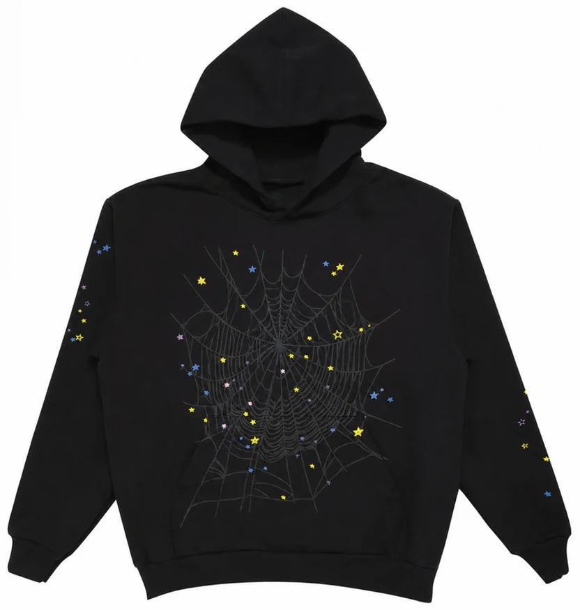 Midnight Web Star Hoodie - Best Products