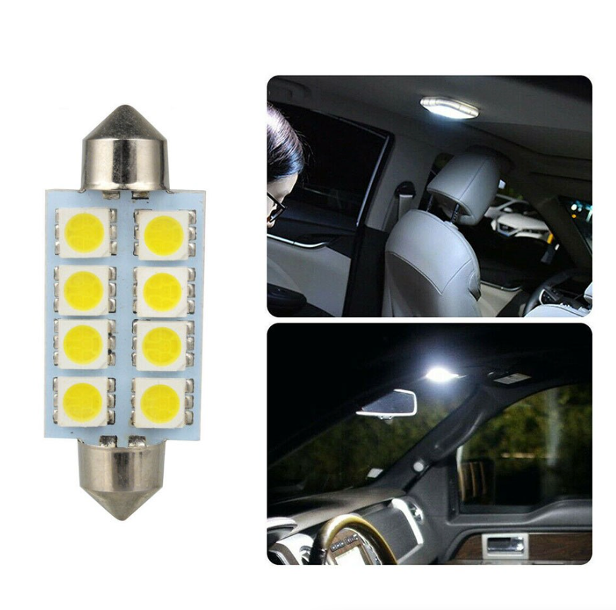 14Pcs T10 36mm LED Interior Car Accessories Kit Map Dome License Plate Lights - Best Products
