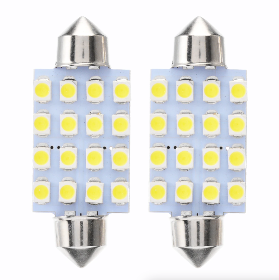 14Pcs T10 36mm LED Interior Car Accessories Kit Map Dome License Plate Lights - Best Products