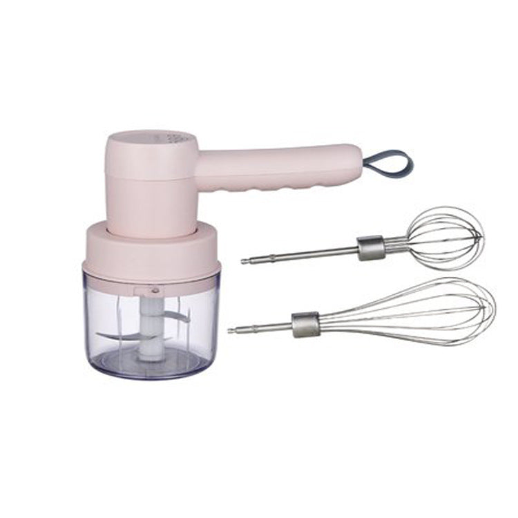 3-in-1 Wireless Electric Handheld Egg Beater - Best Products