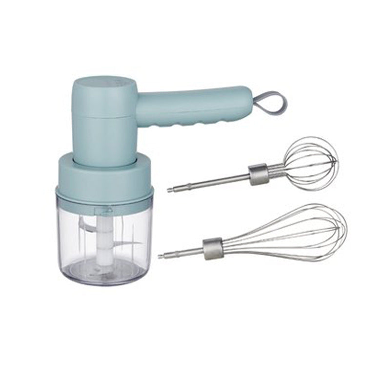 3-in-1 Wireless Electric Handheld Egg Beater - Best Products