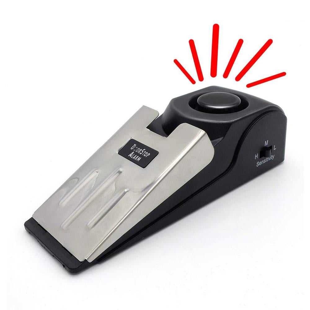 Portable Anti-Theft Vibration Door Stop Alarm - Best Products