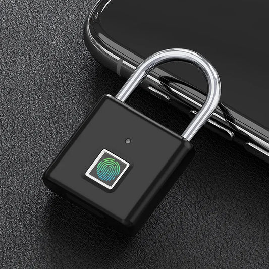Waterproof Smart Fingerprint Anti-theft Padlock - NexaTech